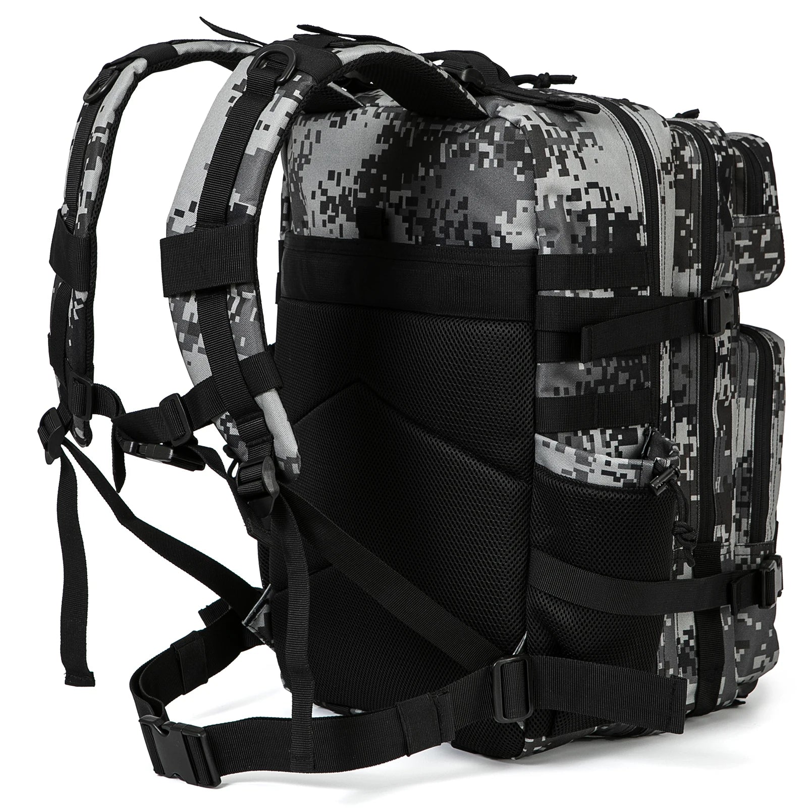 45L Tactical Outdoor Backpack – Hunting, Hiking & Survival Rucksack with Dual Cup Holders
