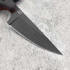 8Cr13MoV Fixed Blade Knife with G10 Handle – Self-Defense, Hunting & Camping Survival Tool