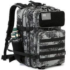 45L Tactical Outdoor Backpack – Hunting, Hiking & Survival Rucksack with Dual Cup Holders