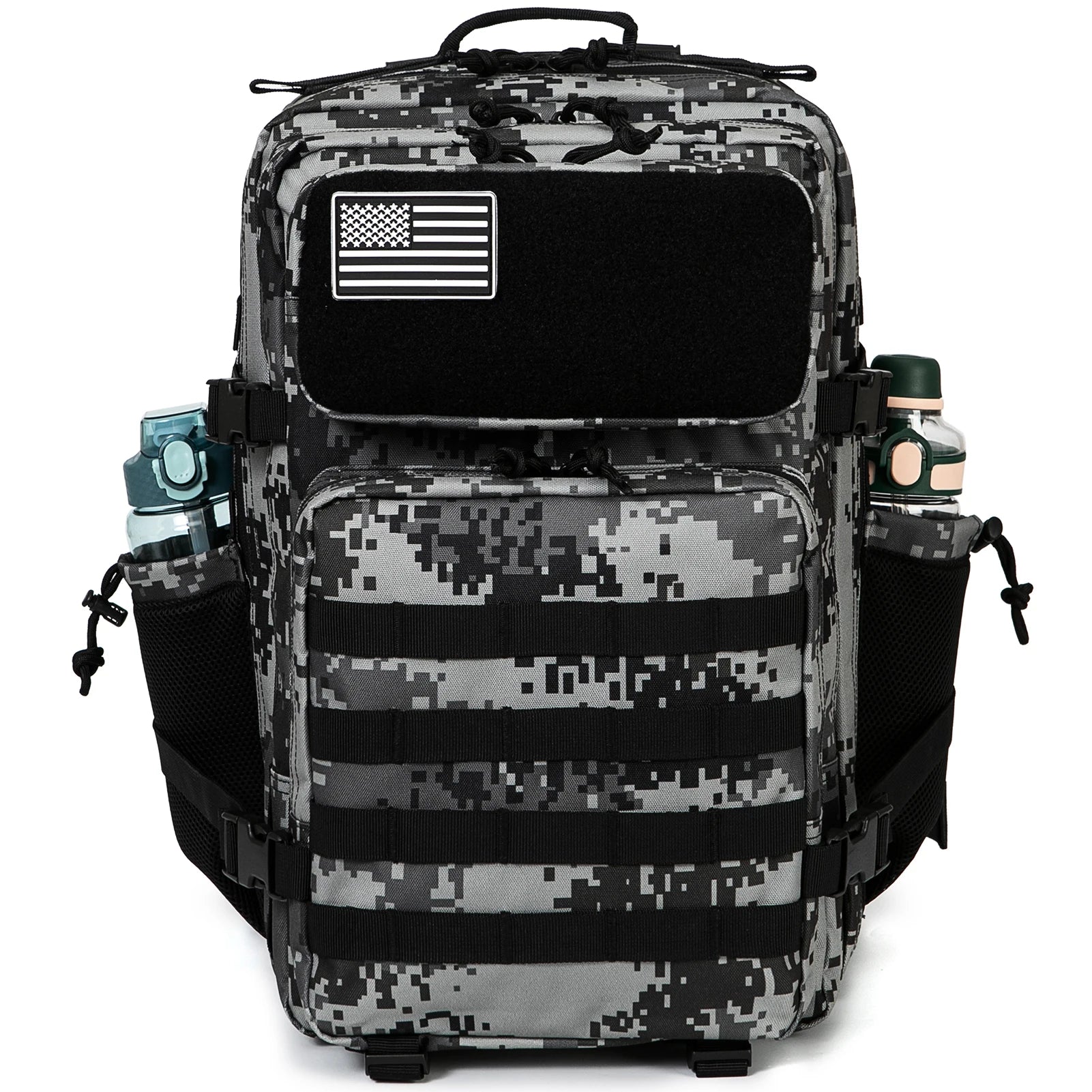 45L Tactical Outdoor Backpack – Hunting, Hiking & Survival Rucksack with Dual Cup Holders