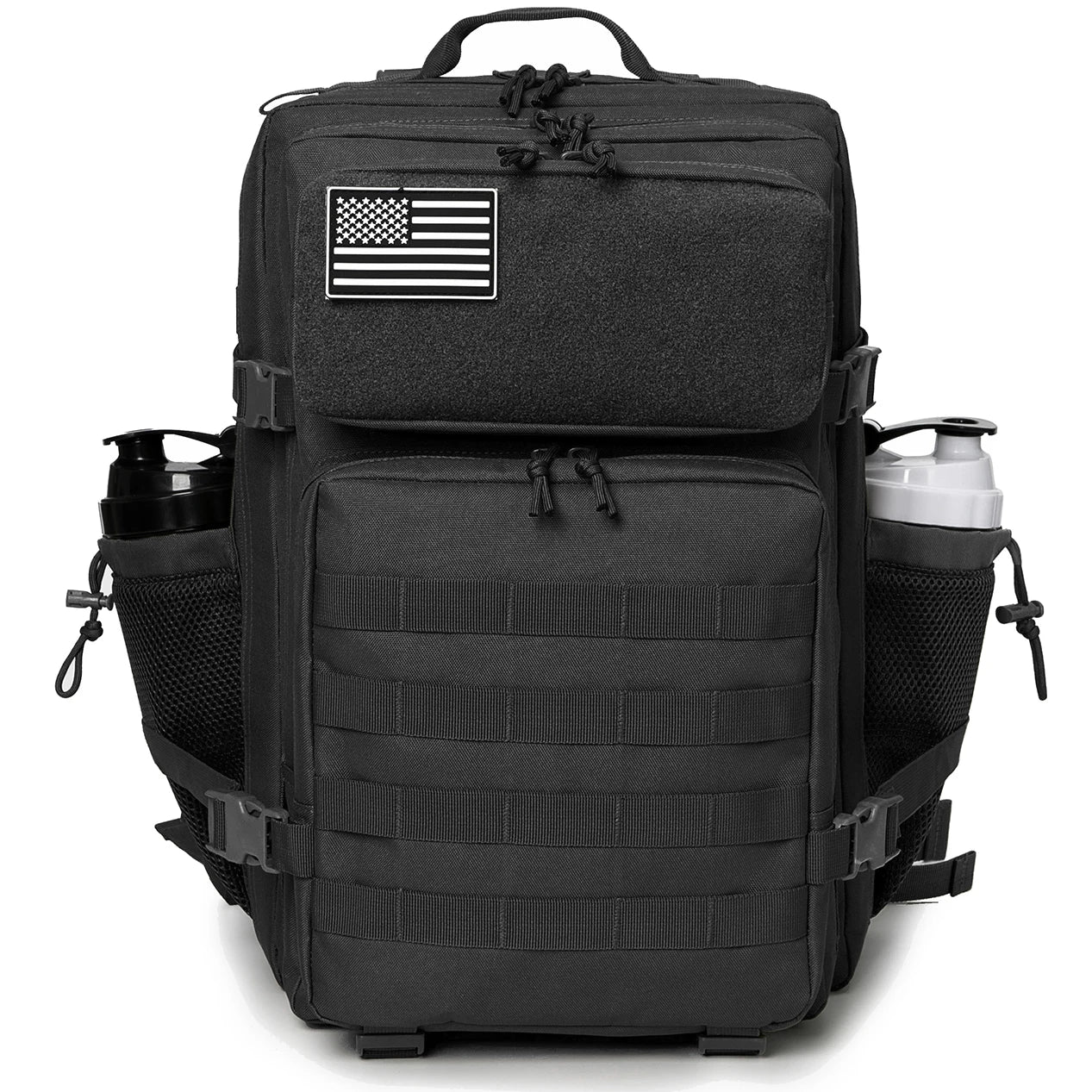 45L Tactical Outdoor Backpack – Hunting, Hiking & Survival Rucksack with Dual Cup Holders