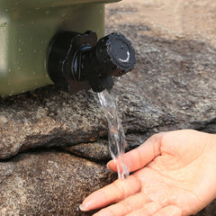 Portable Water Faucet with Hose Extender – Replacement Tap for Camping Water Jugs & Tanks