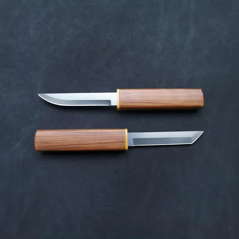 2-Pack Outdoor Fixed Blade Hunting Knives – Steel Tactical Survival Knives for Camping, Fishing & Hunting