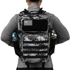 45L Tactical Outdoor Backpack – Hunting, Hiking & Survival Rucksack with Dual Cup Holders