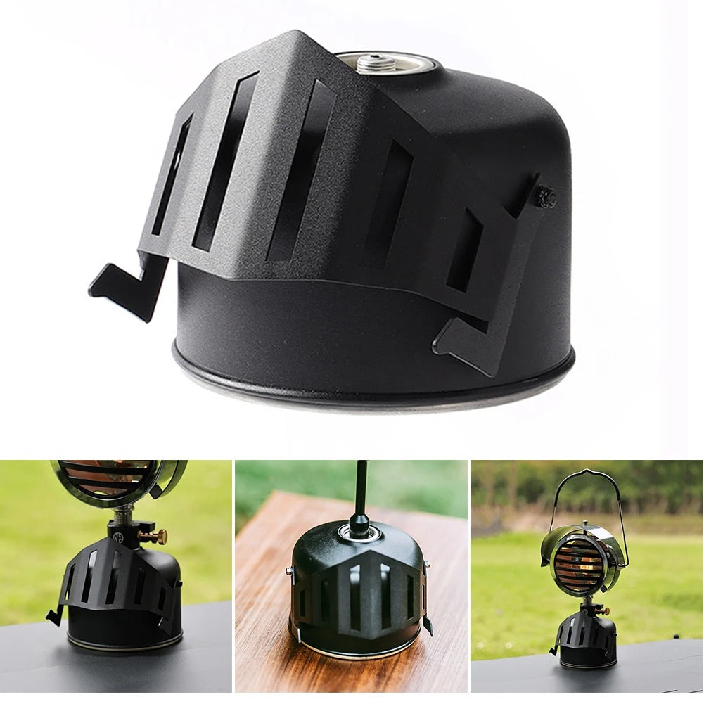 Swante Gas Can Protective Cover – Retro Style Adjustable Sleeve for Camping, Picnic & Hiking Gear