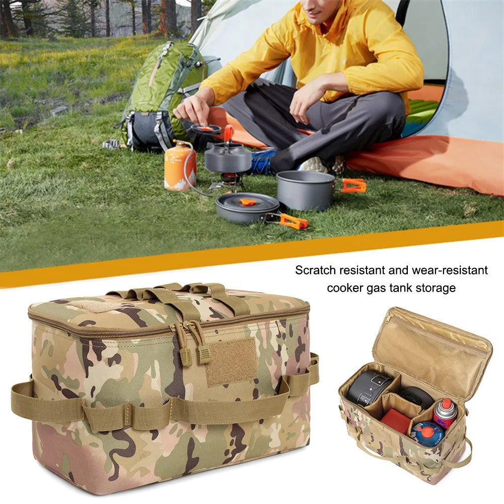 Scratch-Resistant Gas Tank Storage Bag – Large Capacity Canister Holder for Camping & Picnic Cooking Gear