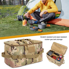 Scratch-Resistant Gas Tank Storage Bag – Large Capacity Canister Holder for Camping & Picnic Cooking Gear