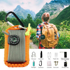 Outdoor Survival Kit Set – Multifunction Camping, Travel & Wilderness First Aid Emergency Gear