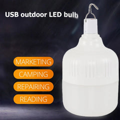 Rechargeable LED Camping Lantern – USB Charging, Energy-Efficient Lighting with Hook for Outdoor Adventures