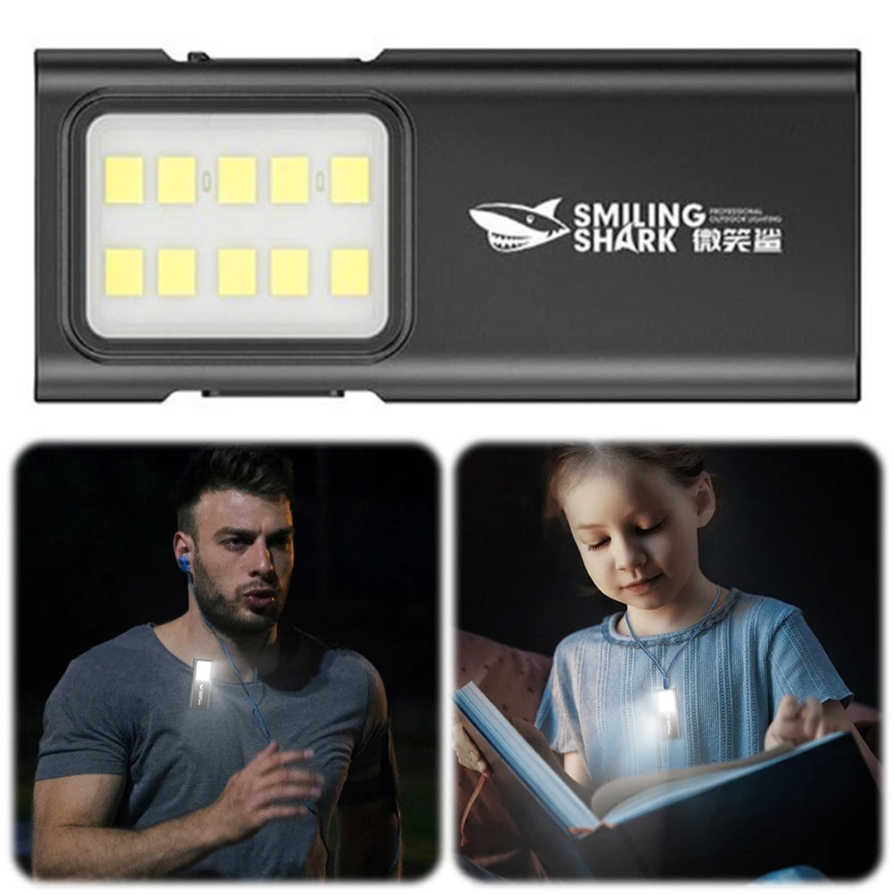 USB Rechargeable LED Mini Work Light – Waterproof, Super Bright Emergency Lamp for Hiking & Outdoor Use