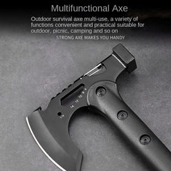 Devil’s Assault Multi-Function Tactical Axe – Camping, Survival, Firefighting & Outdoor Rescue Tool