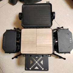 Aluminum Alloy Folding Tabletop for Stanley Lunch Box 9.4L – Versatile Outdoor Camping Accessory