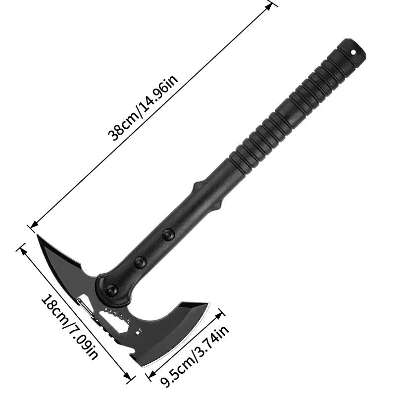Devil’s Assault Multi-Function Tactical Axe – Camping, Survival, Firefighting & Outdoor Rescue Tool