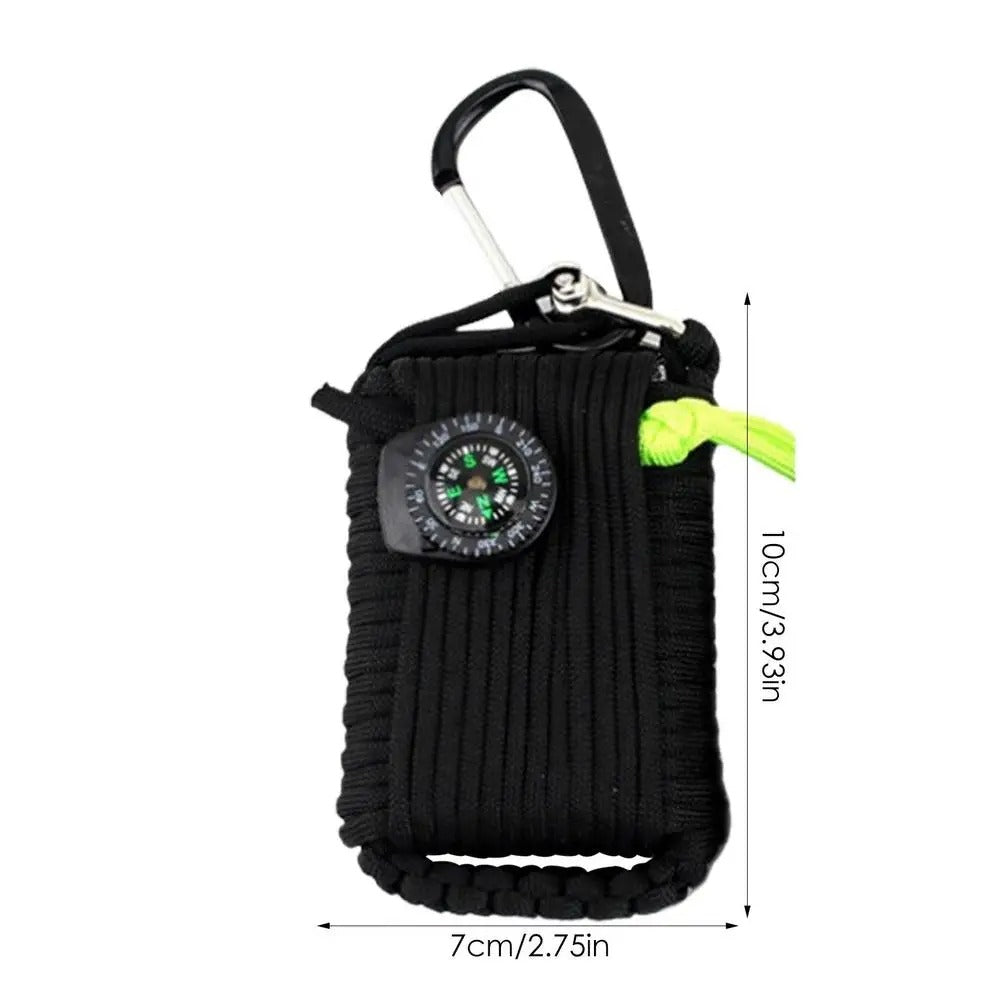 Outdoor Survival Kit Set – Multifunction Camping, Travel & Wilderness First Aid Emergency Gear