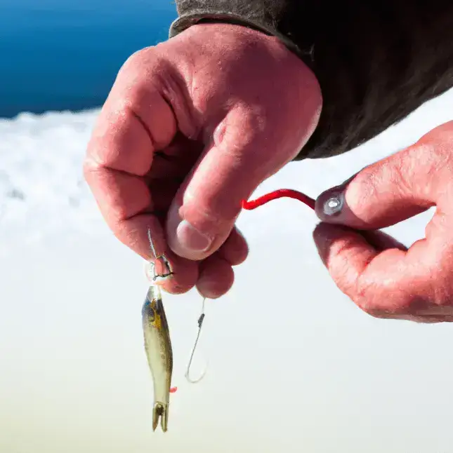 How To Hook A Minnow For Ice Fishing