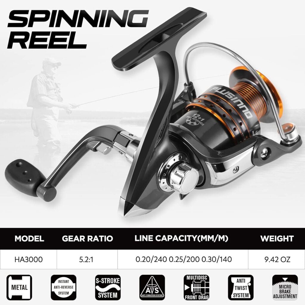 PLUSINNO Fishing Rod and Reel Combo Review